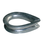 КОУШИ ДЛЯ СТАЛЬНЫХ КАНАТОВ, ТИП DIN 3091